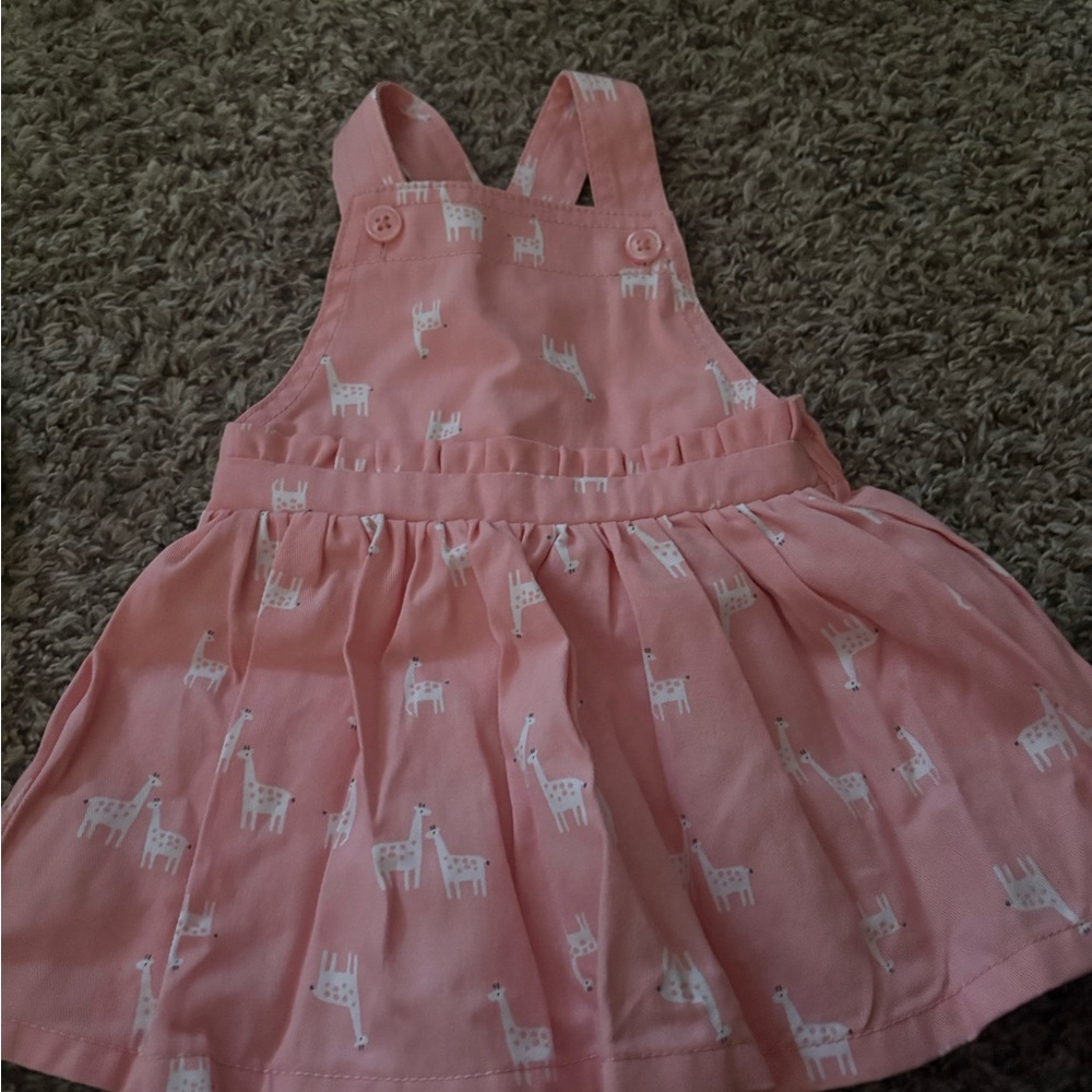 Carter's Pink Animal Print Dress
